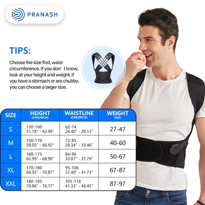 Posture Corrector 2.0 with Back Support