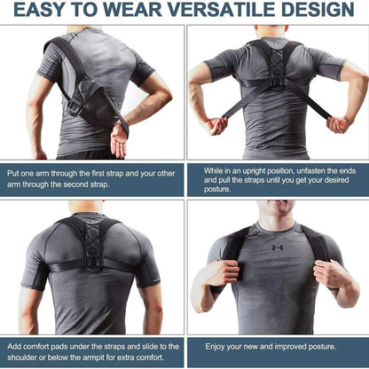 Adjustable Posture Corrector for Men and Women