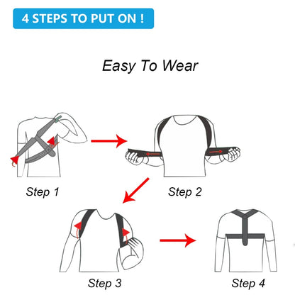 Adjustable Posture Corrector for Men and Women