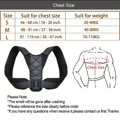 Adjustable Posture Corrector for Men and Women